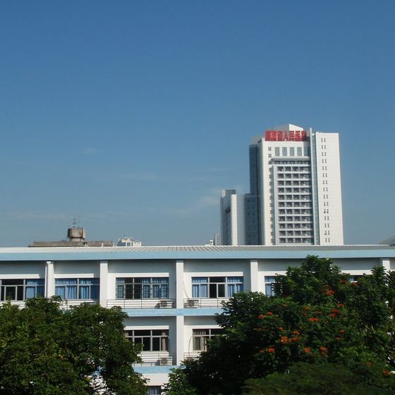 Hainan General Hospital (Hainan Provincial People's Hospital) (海南省人民医院) building exterior